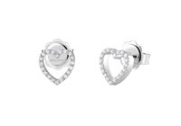 Orecchini Salvini Donna Mini Segni in Oro bianco Diamante 20089371